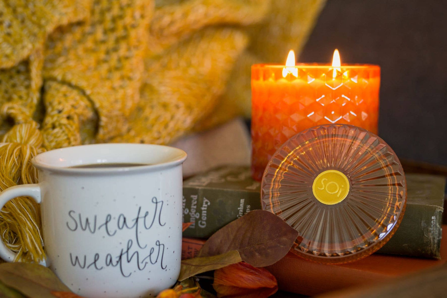 SOI Candle- Pomander Orange