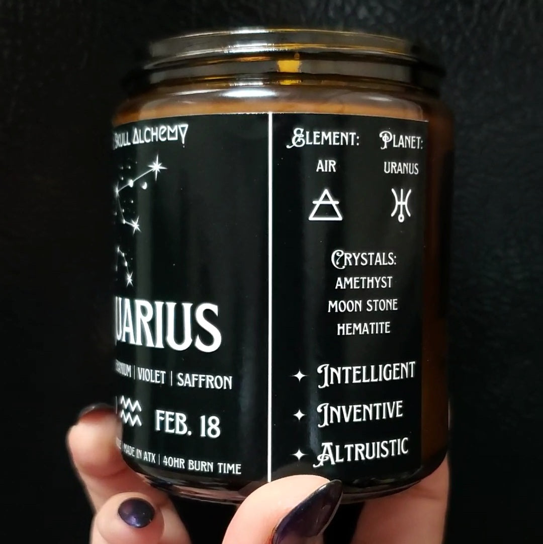 PSA Aquarius Candle