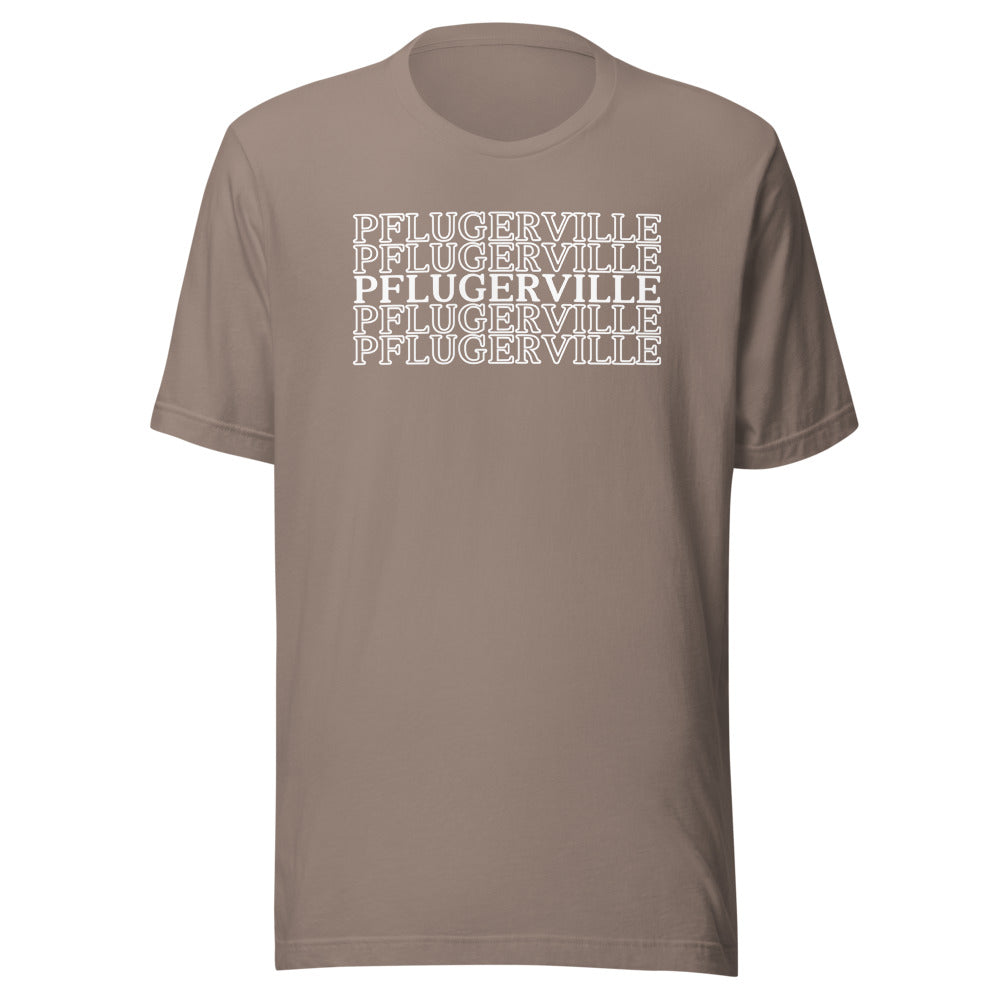 T-Shirt - Repeating Pflugerville Tee