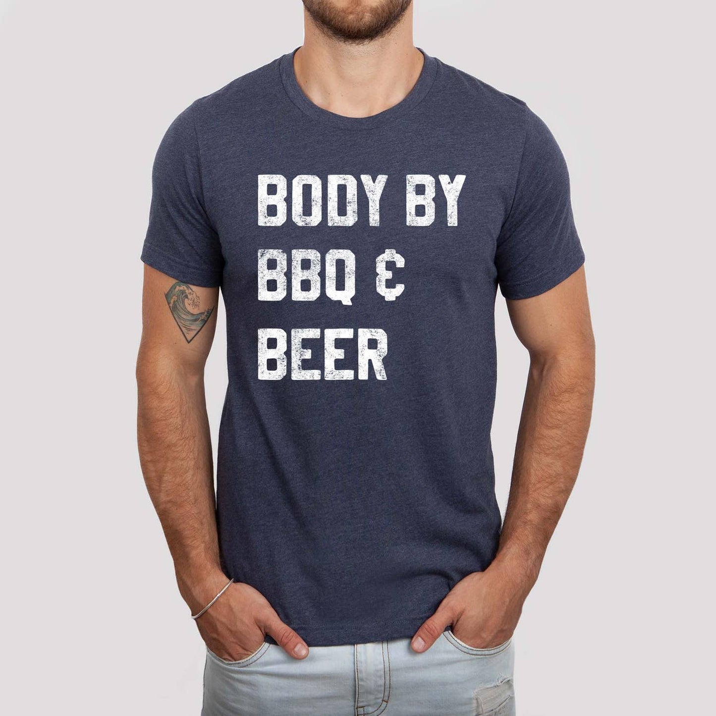 T-Shirt - Body By BBQ and Beer