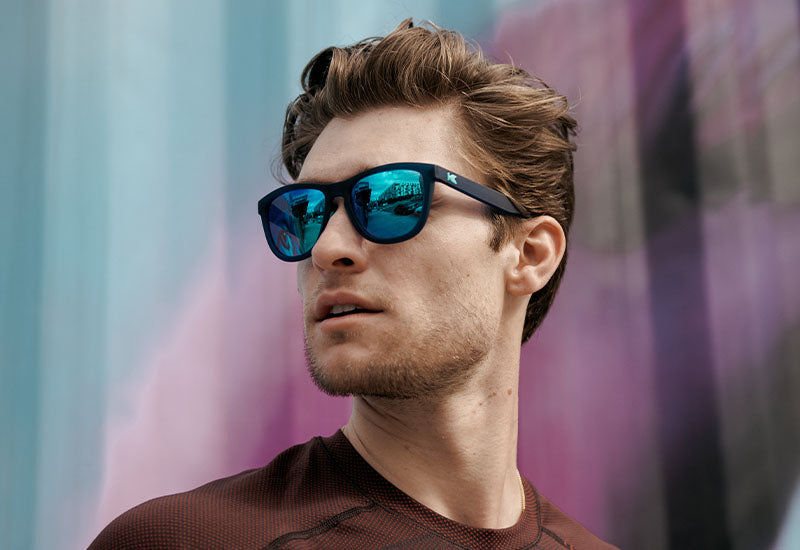 OEH Sunglasses - Premiums Sport - Rubberized Navy / Mint