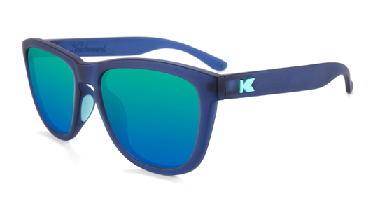 Sunglasses by Knockaround - Premiums Sport - Rubberized Navy / Mint
