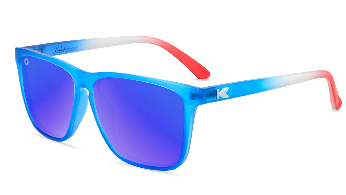 Sunglasses by Knockaround - Fast Lanes - Rocket Pop