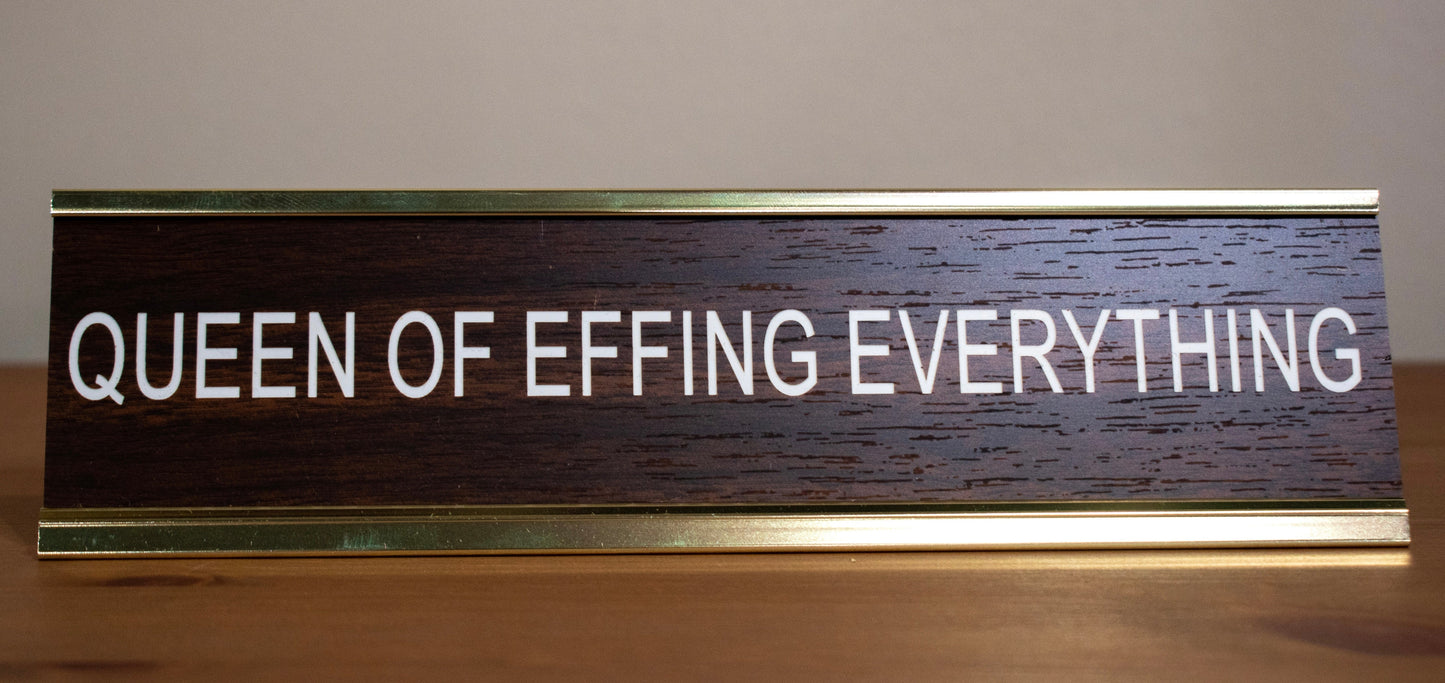OEH Nameplate - Queen of Everything