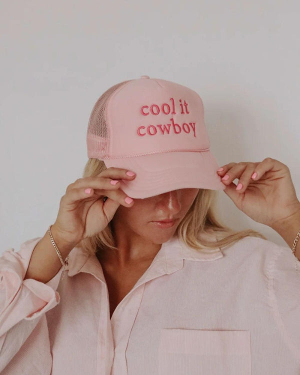 Trucker Hat - Cool It Cowboy