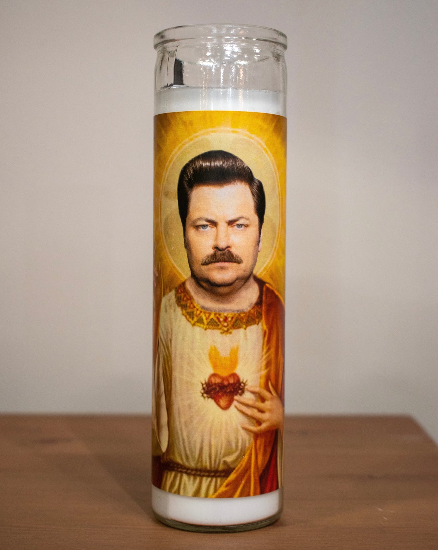 OEH Candle - Ron Swanson